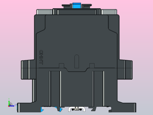 NXC-40_N～65_N交流接触器三维模型202204左视缩略图