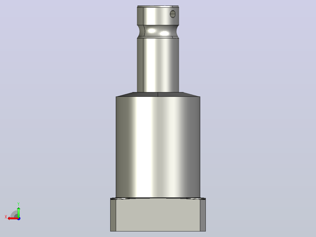 HTLB4001-2CR油压复动旋转夹紧器后视图