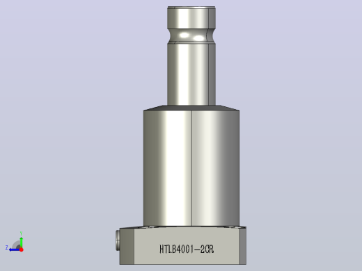 HTLB4001-2CR油压复动旋转夹紧器右视缩略图