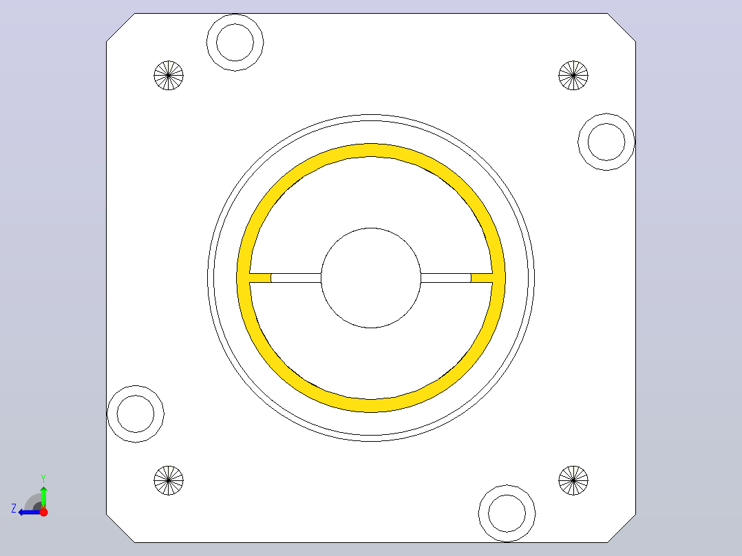 JTX180-L1 35-114.3-200-M12精密型JTX180直齿轮行星减速机右视图