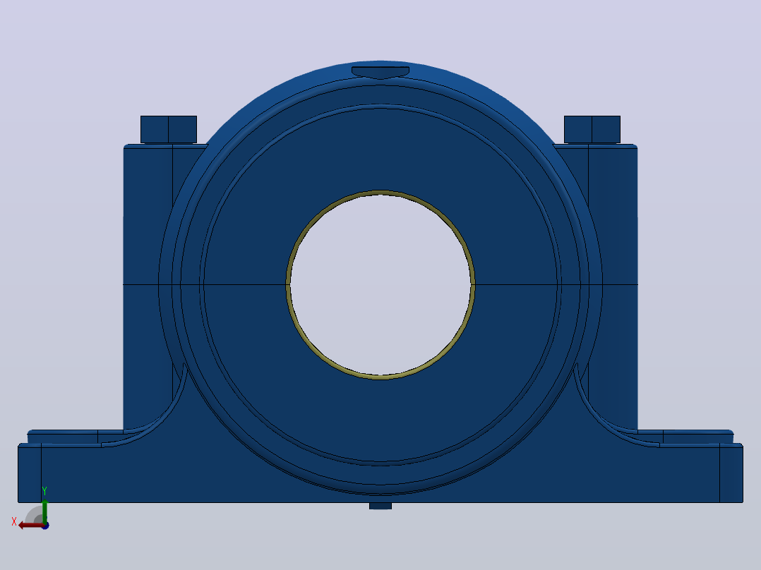 SN500系列[SN528-SSN528]轴承后视图