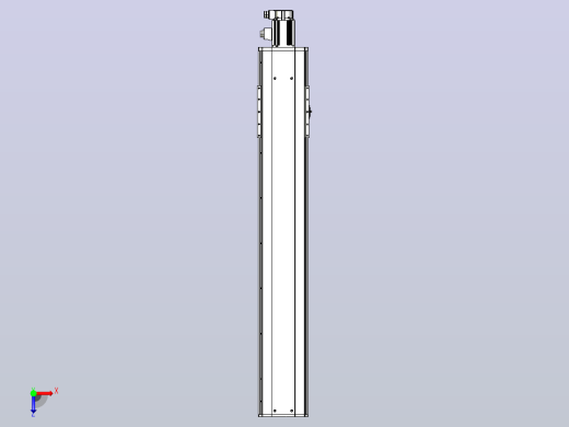 日规模组半封闭丝杆TPA-HNR-220D-3210C-L1150-M-C-P1K-N3俯视缩略图