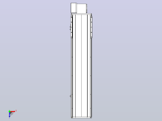 MTB22M标准皮带滑台[MTB22M-L40-750-RD-P75-C3]俯视缩略图