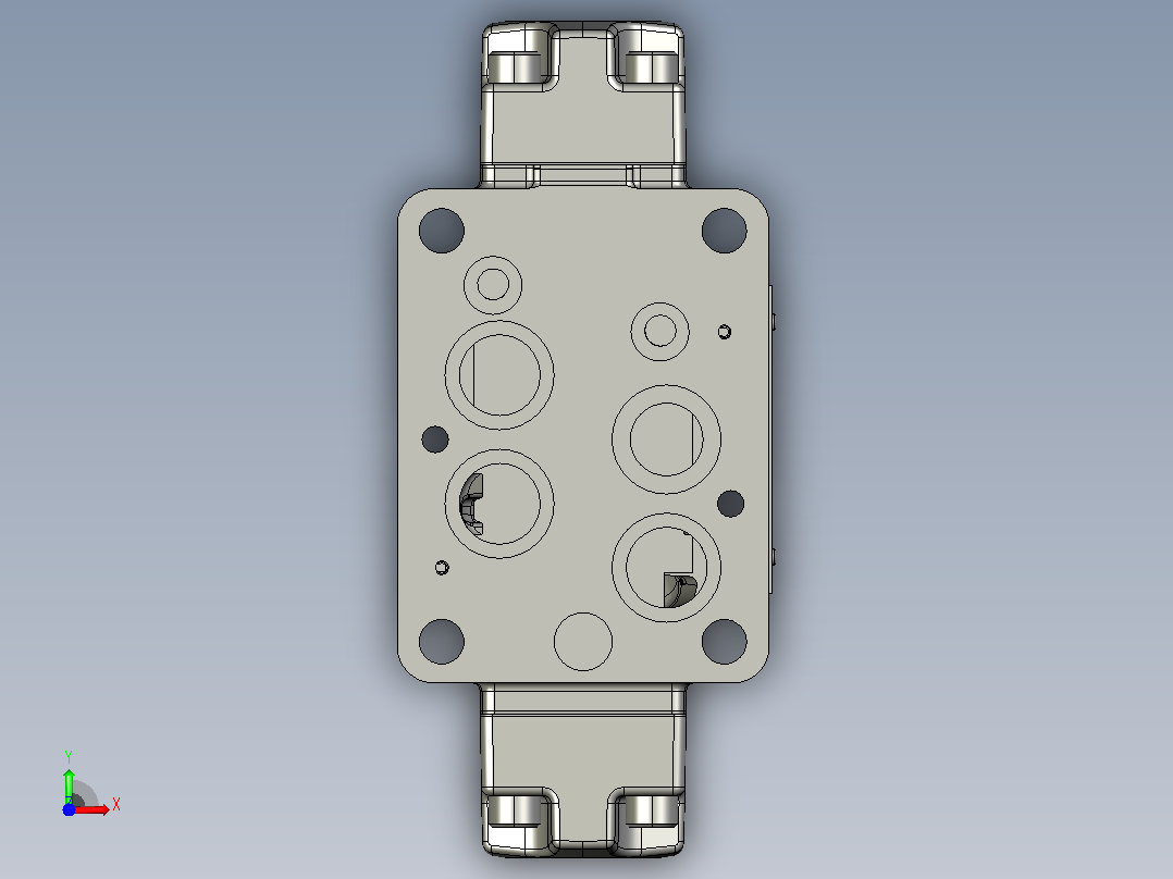 伊顿液压元件DG5V-7-C-M-U-30-AC-ROCK前视图