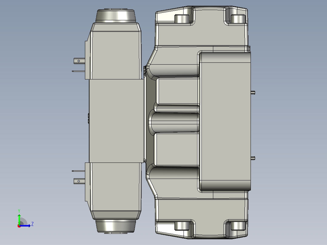 伊顿液压元件DG5V-7-C-M-U-30-AC-ROCK左视图
