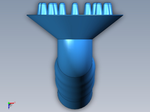 Inventor 20 的练习..zip.zip俯视缩略图