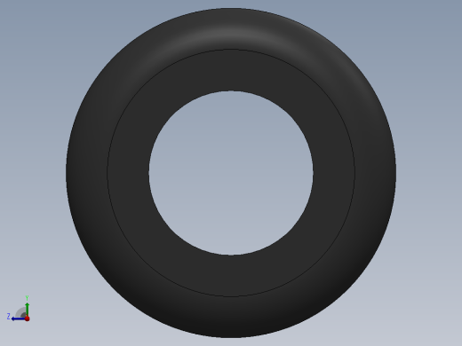 开放式橡胶垫圈SolidWorks中的配置工具提供了71种不同尺寸的开口索环右视缩略图