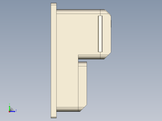 ABB流量计变送器左视缩略图