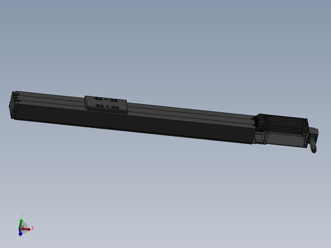 IAI电缸机械手RCP6-SA6C-WA-42P-3-500-P3-S-CJL(00)主视图