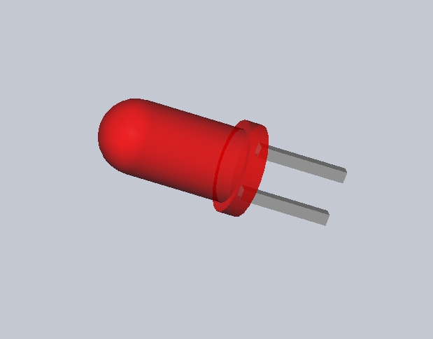 5mm LED RED电阻电子电容