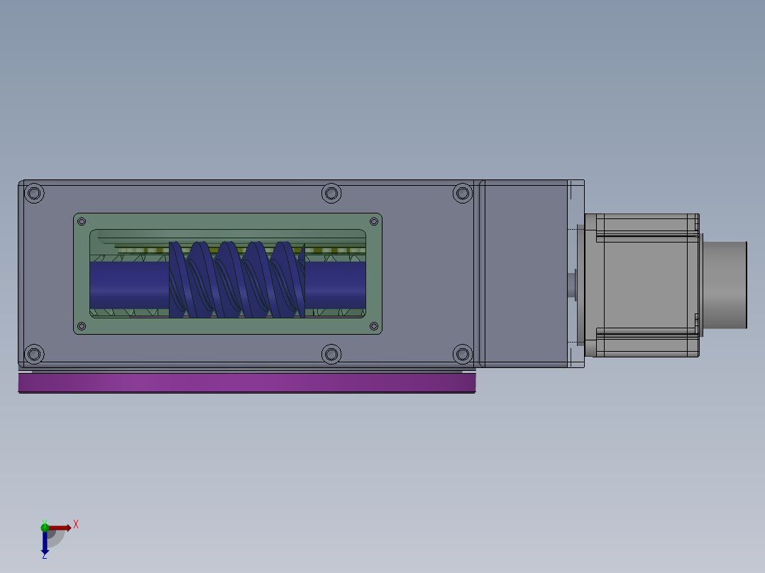 数控回转工作台sw20可编辑俯视图