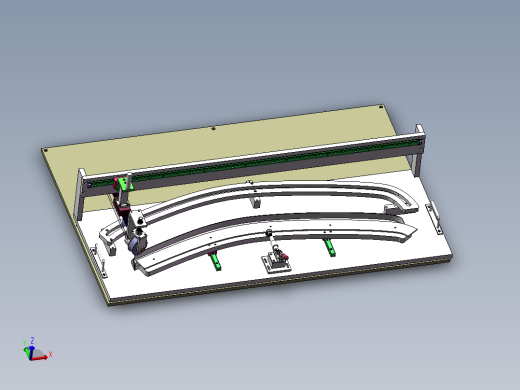 K4导槽前门装光亮工装（sw18可编辑+工程图）