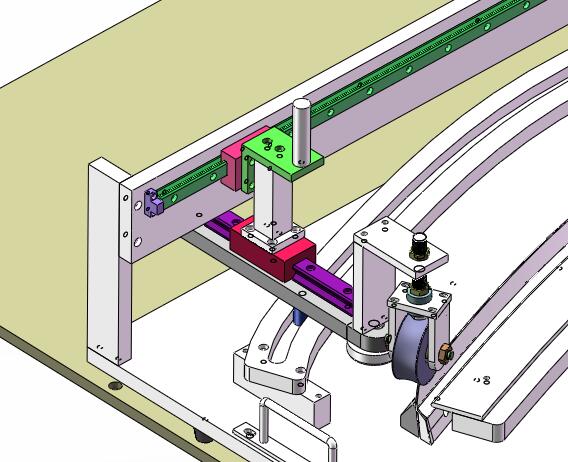 K4导槽前门装光亮工装（sw18可编辑+工程图）