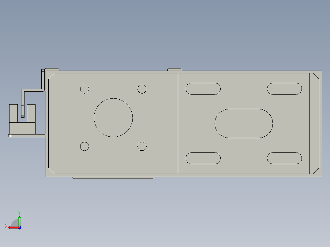 CCTL模组螺杆系列-TL60-BR后视图