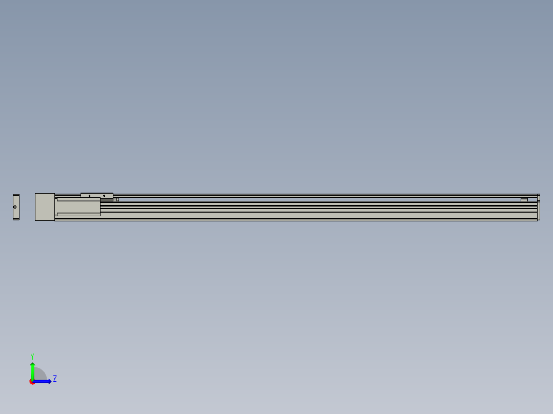 CCTL模组螺杆系列-TL60-BR左视图