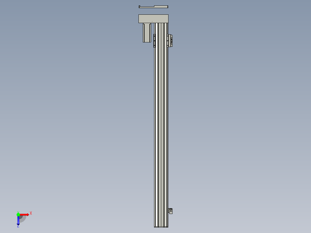 CCTL模组螺杆系列-TL60-BR俯视图
