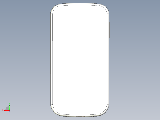 solidworks 三星S3手机模型后视缩略图