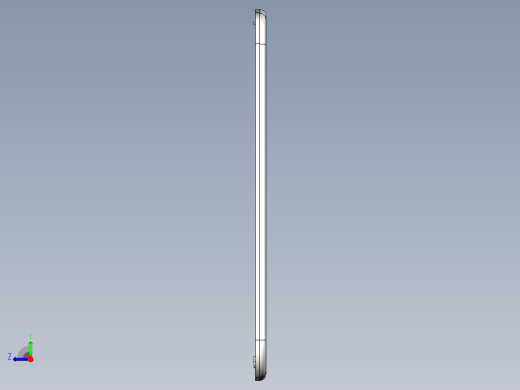 solidworks 三星S3手机模型右视缩略图