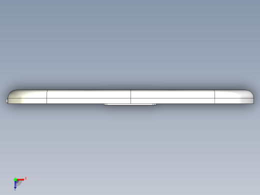 solidworks 三星S3手机模型俯视缩略图