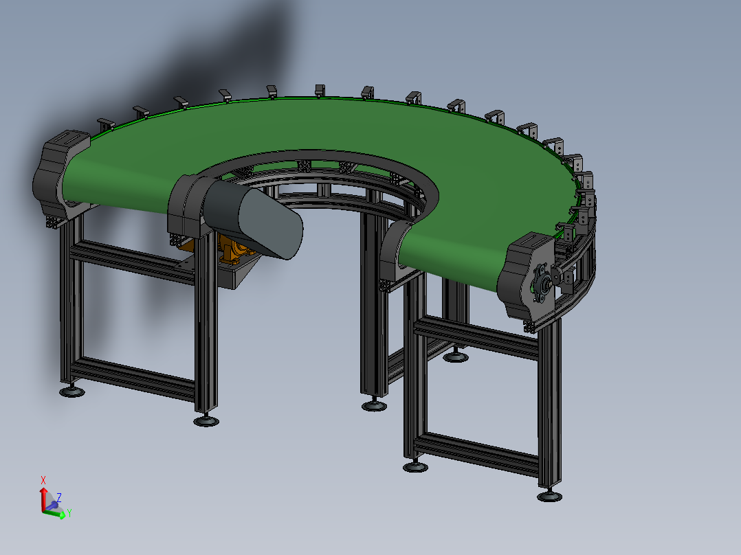 ZDH-PID-001 新型皮带转弯机