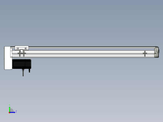 Toyo东佑达直线模组-ETH13-800-BM-400W左视缩略图