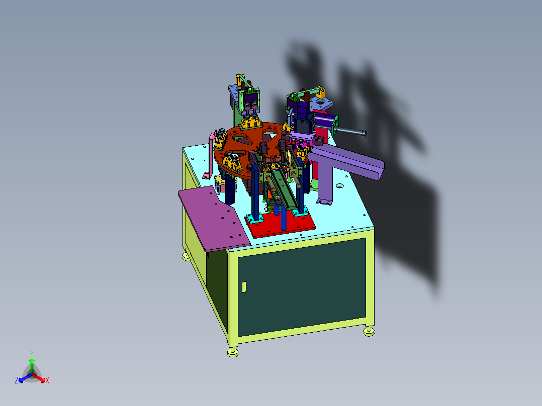 灯壳开孔插圆针机