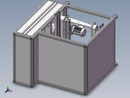 循环升降单机总装