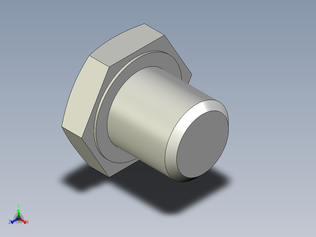 螺钉配置正等轴测图