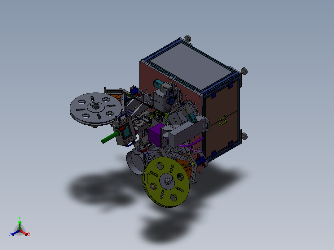 非标精密凸轮插针点焊检测一体机 非标自动化设备3D图纸3D模型
