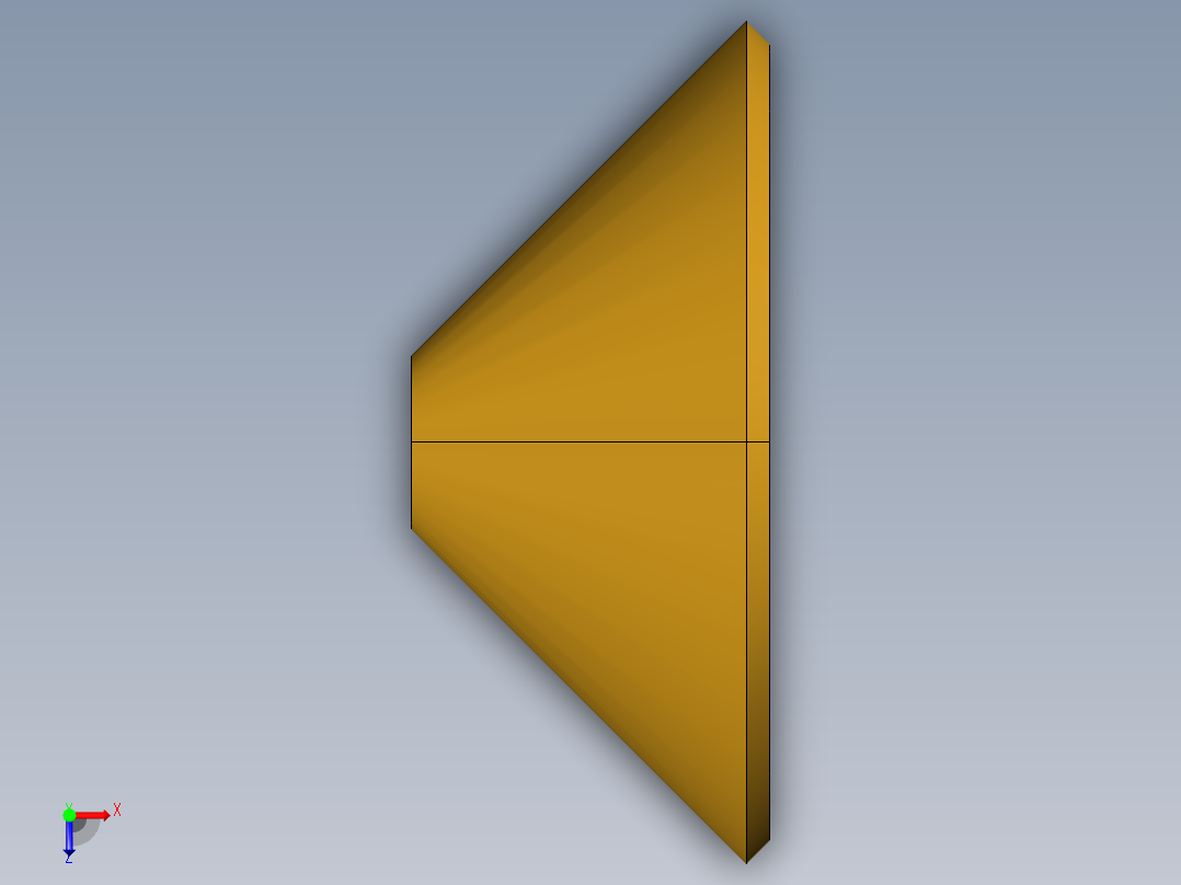 扩口式工业通用硬管接头Copper Flare Gasket 2GF-10俯视图