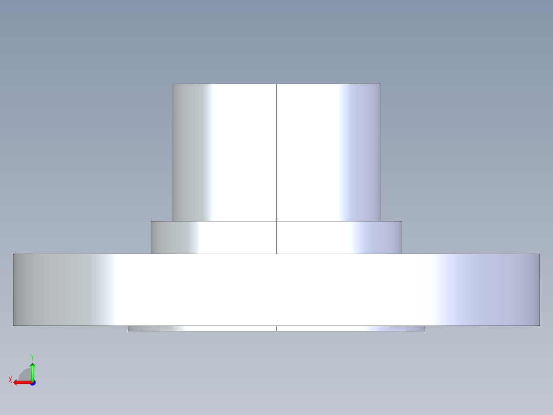 聚氯乙烯配件28-Sch80_Flange Vanstone_SPIG_856-020_2in后视图