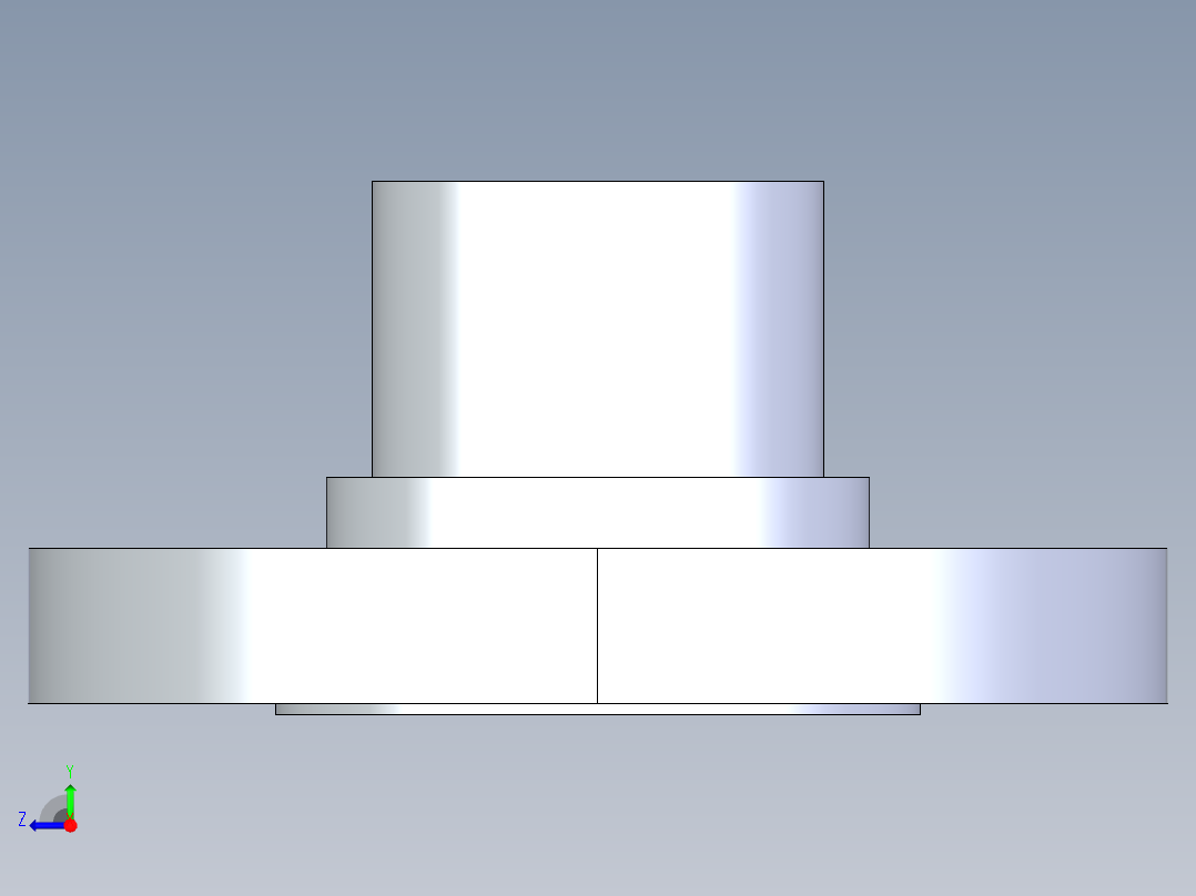 聚氯乙烯配件28-Sch80_Flange Vanstone_SPIG_856-020_2in右视图