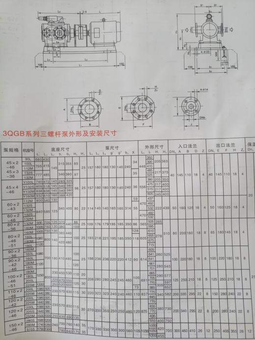 清晰结构的三螺杆泵缩略图