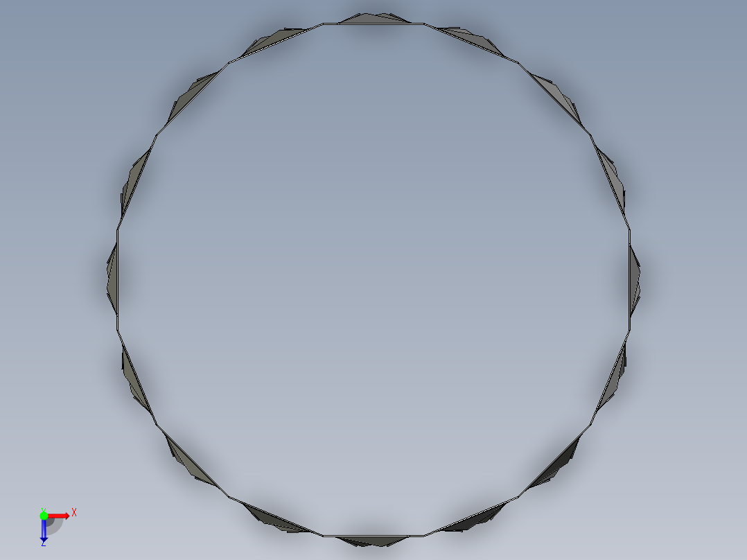 金属板成型工具俯视图