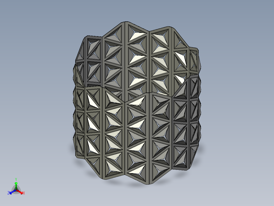金属板成型工具正等轴测图