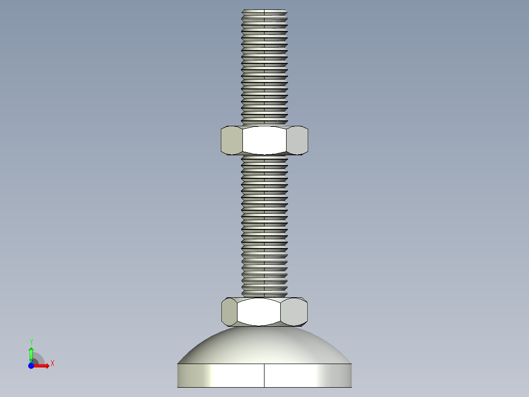 型材-KJN M8 _0 HINGED FOOT 3842502257前视图