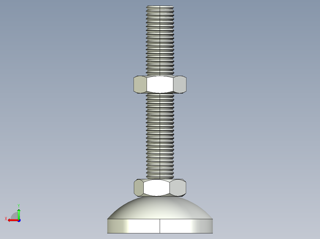 型材-KJN M8 _0 HINGED FOOT 3842502257后视图