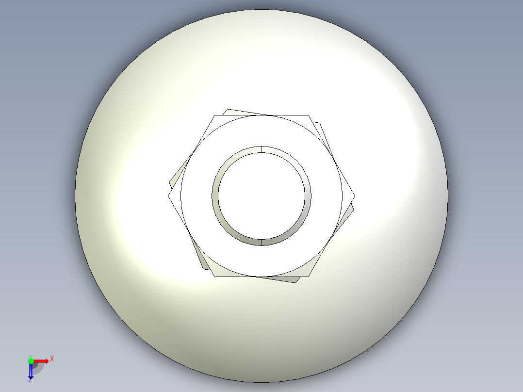 型材-KJN M8 _0 HINGED FOOT 3842502257俯视图