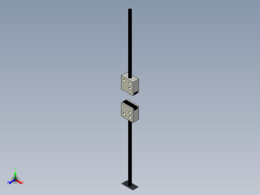矩阵光纤_对射型FT-S10正等轴测缩略图