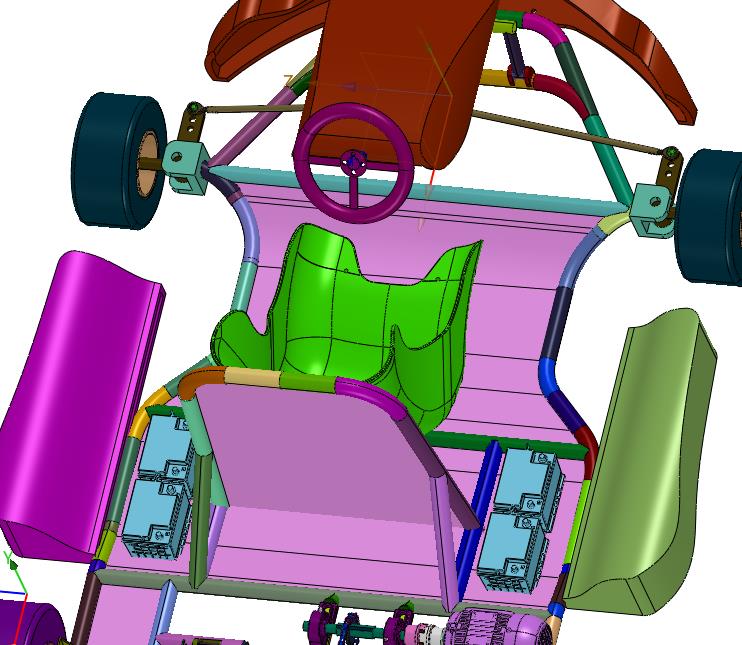 电动游乐场漂移卡丁车