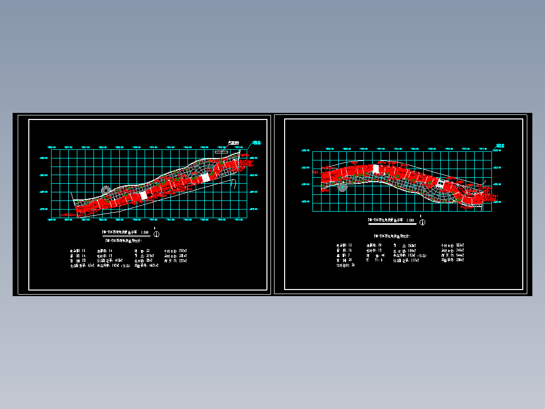 某河道节点绿化种植图