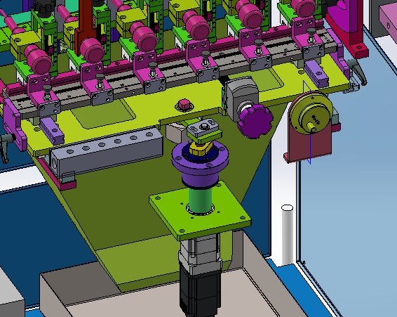 在线水平打孔机（sw18可编辑+工程图+bom）