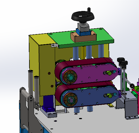 在线水平打孔机（sw18可编辑+工程图+bom）