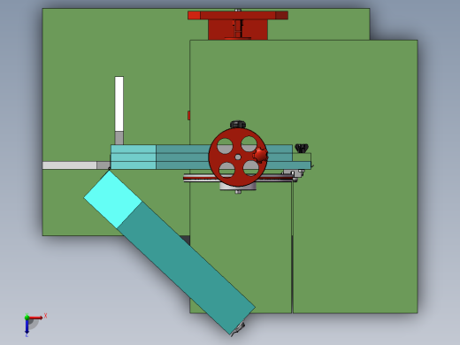 胶合板带锯sw16俯视缩略图