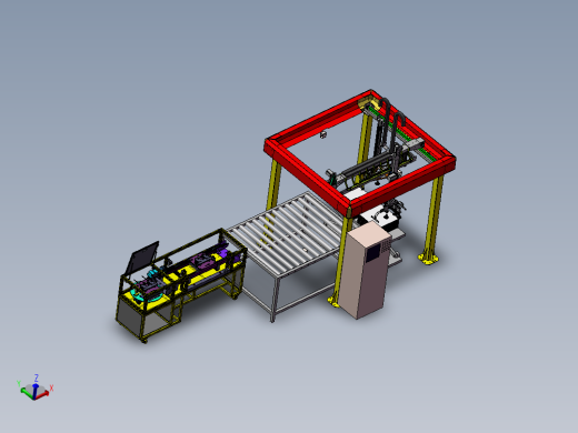 电子物料自动检测生产线sw17
