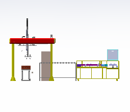 电子物料自动检测生产线sw17