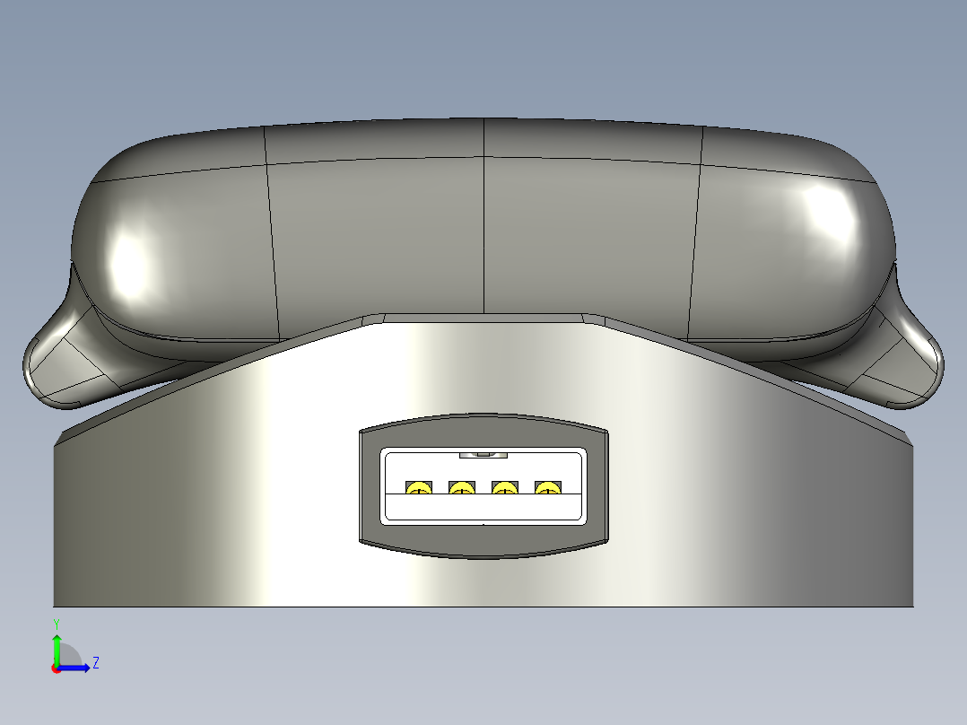 手表充电器左视图