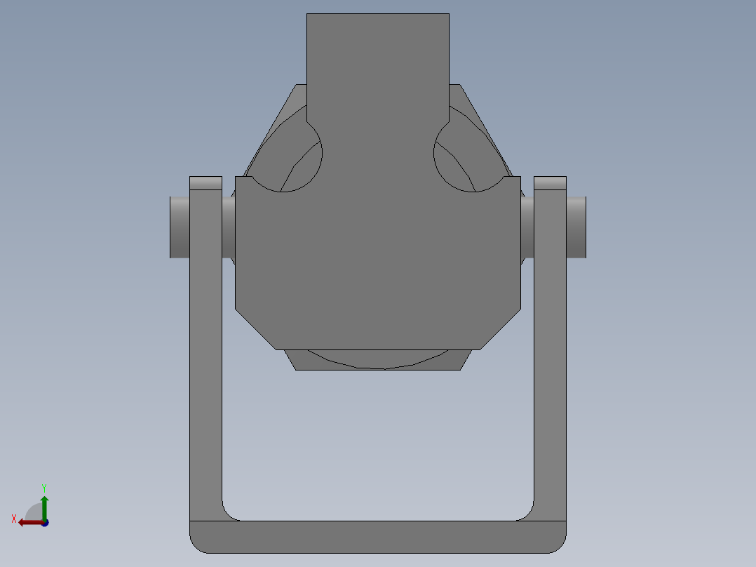 针型气缸 CDJPB系列 12款后视图