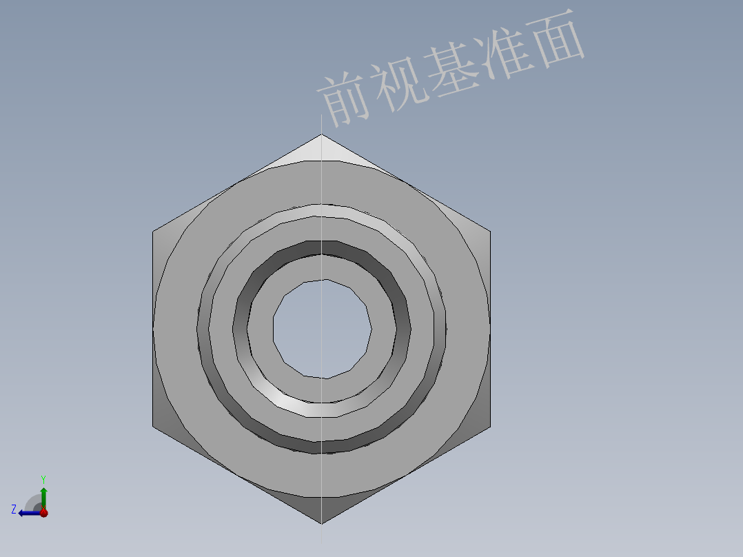 直通隔板接头、6D-20LN右视图