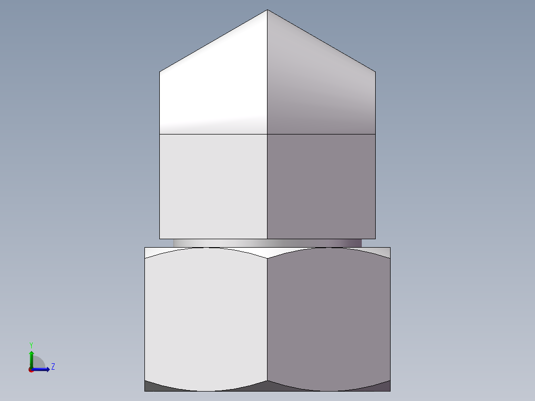 直角组合接头、2C9-36左视图